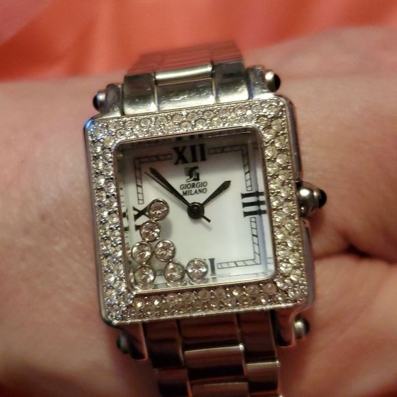 Giorgio Milano | Stunning Swarovski‎ Crystals Japan MVT Women’s Watch - Picture 1 of 10